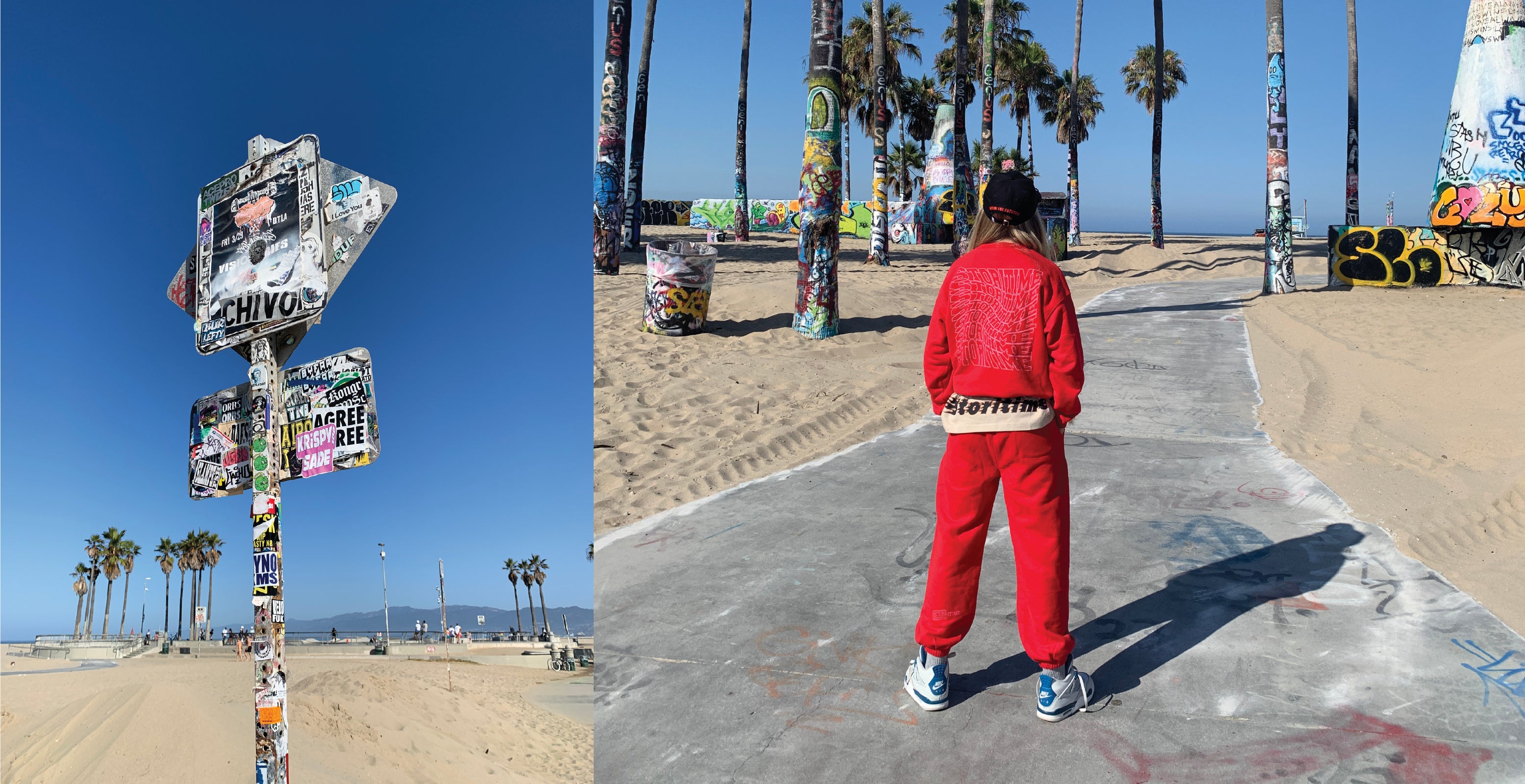 Updated STORITIME Blues beach editorial campaign